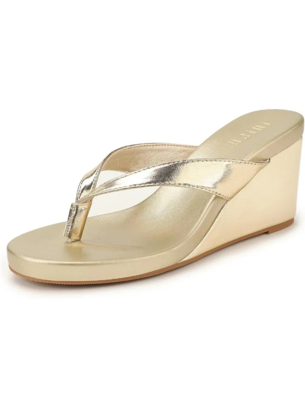 Stylish Women's Wedge Thong Flip Flops - Comfortable Summer Sandals for Casual